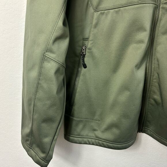 SWISS TECH MEN'S OLIVE GREEN FULL ZIP LONG SLEEVE JACKET SIZE LARGE WINTER - Picture 7 of 8